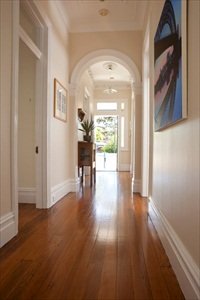 wood floors in home 